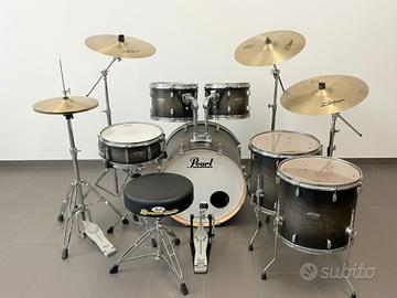 Pearl Decade Maple 6pz + Zildjian S + Hardware