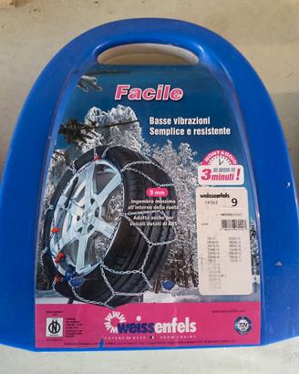 catene auto 9 mm, 4 set