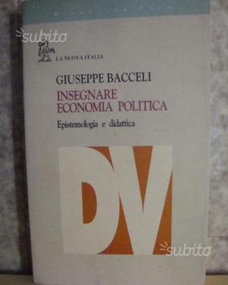 Insegnare Economia Politica - Epistemol.Didattica