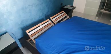 Letto matrimoniale con materassi 