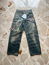 Acne Studios Trompe-O’eil Baggy Denim Jeans