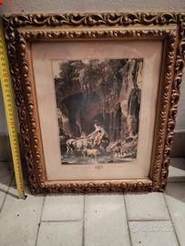 Quadro stampa Les Ruines du Colisée di Pierre Laur