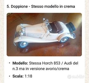 Macchine da collezionismo Burago scala da 1:18
