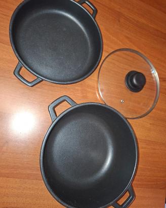 Casseruola e tegame Roch Guss da 24 cm c/coperchio