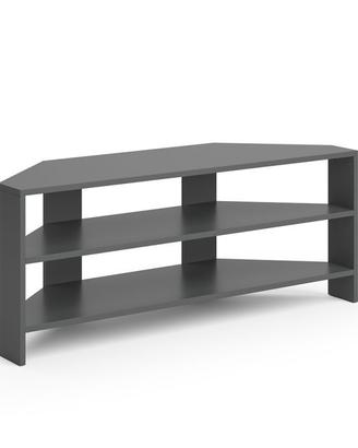 Mobile / Supporto tv angolare con scaffali aperti