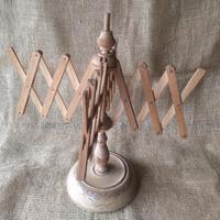 Dipanatore matasse in legno, vintage 