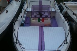 Barca Open completa di motore Johnson 737 CV 40