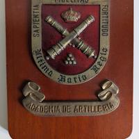 Crest Esercito Spagnolo Accademia Artiglieria c55