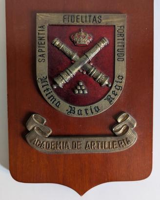 Crest Esercito Spagnolo Accademia Artiglieria c55