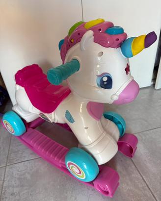 cavalcabile e dondolo unicorno