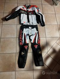 Tuta Moto in pelle Dainese