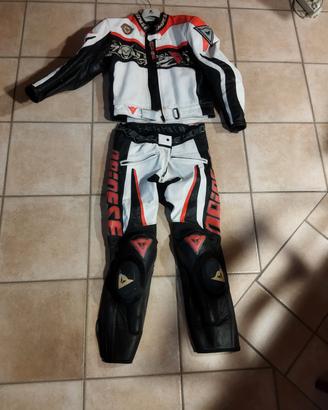 Tuta Moto in pelle Dainese