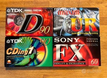 Lotto di musicassette sigillate B