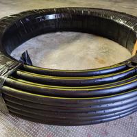 Tubo polietilene PVC nero alta pressione gas acqua