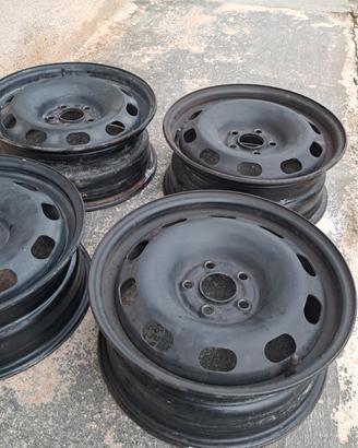 cerchi in ferro volkswagen raggio 15 ( 6Jx15H2)