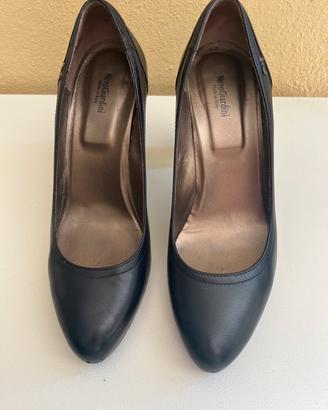 Scarpe Nero Giardini in pelle