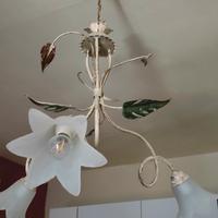 Lampadario shabby chic