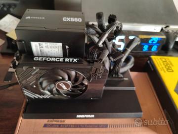 DEG1+RTX 4060 Palit 8GB + Corsair CX550  PERFETTO