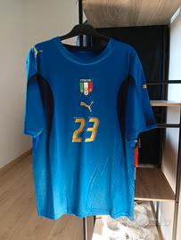 Jersey divisa originale Italia mondiali 2006