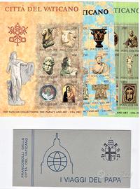 VATICANO ANNI 1981/82/83/84 CON FOGLIETTI FDS/MNH