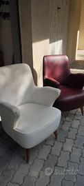 Coppia di poltrone vintage