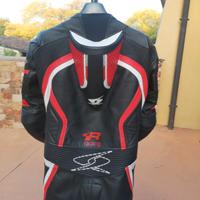 Tuta moto 48 spyke in pelle intera