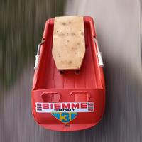 Bob  neve slitta vintage biemme sport