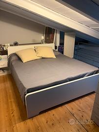 Letto bianco Ikea 200x160