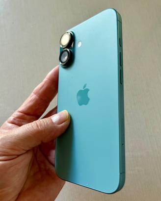 iPhone 16 verde acqua 128 gb