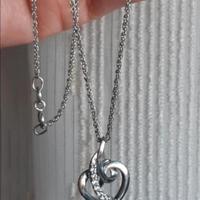 Collana con ciondolo Cuore - Arg. 925