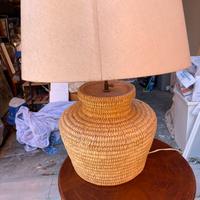 Lampada da tavolo vintage in ceramica