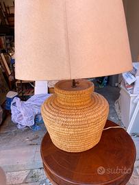 Lampada da tavolo vintage in ceramica