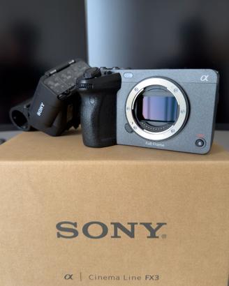 sony fx3 con maniglia audio 