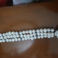 Bracciale con perle barocco a 3 giri