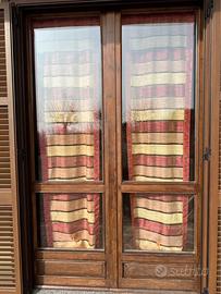 Porte finestre con doppi vetri