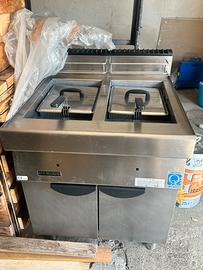 Friggitrice professionale Meking a doppia vasca