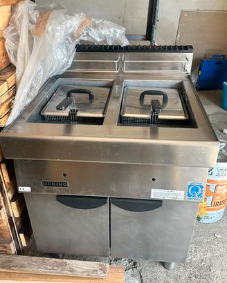 Friggitrice professionale Meking a doppia vasca
