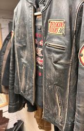 giubbotto pelle donna taglia S