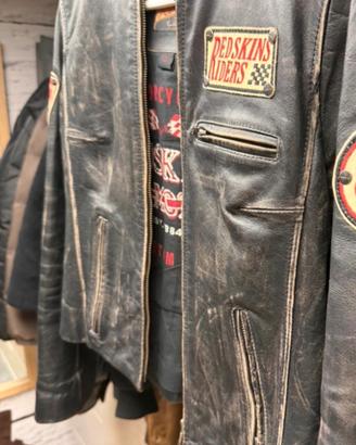 giubbotto pelle donna taglia S