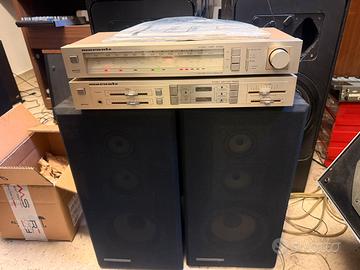 Impianto hifi Marantz+casse marantz