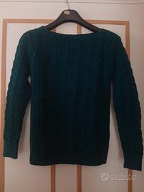Maglione Zuiki verde taglia S/M