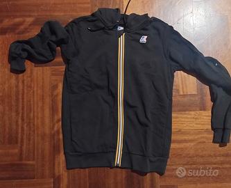 FELPA BLU K-WAY COME NUOVA XS