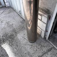 Tubi canna fumaria acciaio camera singola