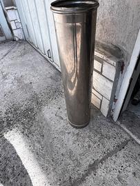 Tubi canna fumaria acciaio camera singola