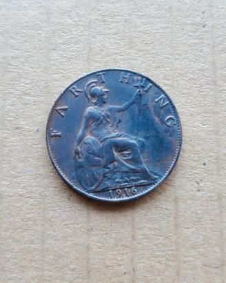 1 Farthing 1916 Gran Bretagna 