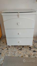 fasciatoio vaschetta cassettiera prenatal