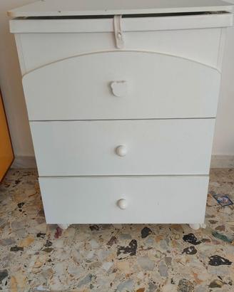 fasciatoio vaschetta cassettiera prenatal