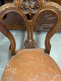 Sedie in legno massello