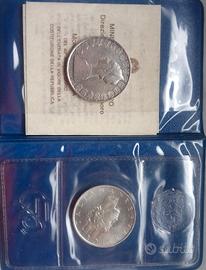 500 lire Argento Monete Repubblica Italiana