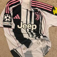 maglia Fc Juventus 2025/26 home Yildiz #10 UCL